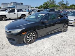Salvage cars for sale from Copart Opa Locka, FL: 2016 Honda Civic LX