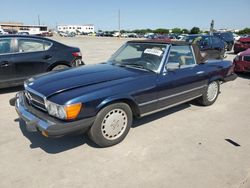 Vehiculos salvage en venta de Copart Grand Prairie, TX: 1985 Mercedes-Benz 380 SL