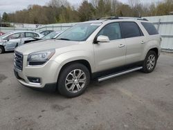 Salvage cars for sale at Assonet, MA auction: 2014 GMC Acadia SLT-1