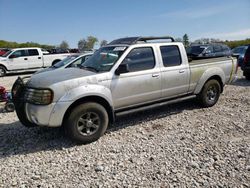 Salvage cars for sale at West Warren, MA auction: 2003 Nissan Frontier Crew Cab XE