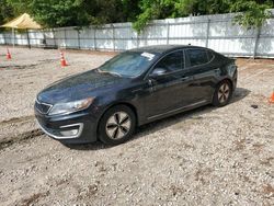 Salvage cars for sale at Knightdale, NC auction: 2011 KIA Optima Hybrid