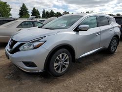 Salvage cars for sale at Elgin, IL auction: 2015 Nissan Murano S