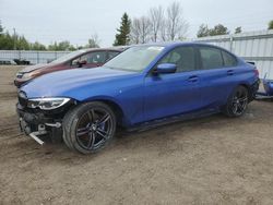 Salvage cars for sale at Bowmanville, ON auction: 2021 BMW 330XI