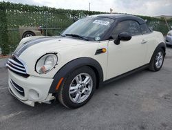 Vehiculos salvage en venta de Copart Orlando, FL: 2012 Mini Cooper Coupe