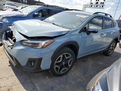 Salvage cars for sale from Copart Columbus, OH: 2018 Subaru Crosstrek Limited