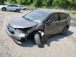 Salvage cars for sale at Marlboro, NY auction: 2016 Honda CR-V SE
