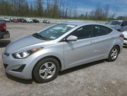 Salvage cars for sale from Copart Leroy, NY: 2015 Hyundai Elantra SE