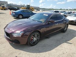 Salvage cars for sale at Harleyville, SC auction: 2016 Maserati Ghibli S