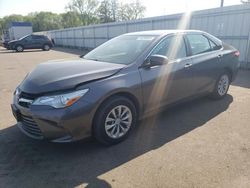 Salvage cars for sale at Ham Lake, MN auction: 2017 Toyota Camry LE
