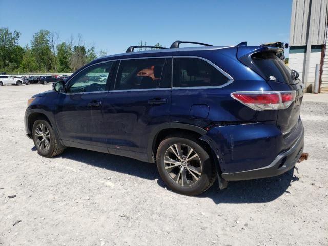 2016 Toyota Highlander XLE