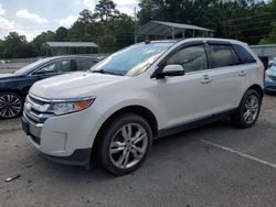 Salvage cars for sale at Savannah, GA auction: 2012 Ford Edge Limited