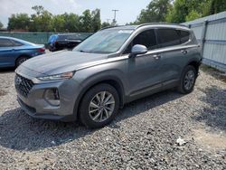 Salvage cars for sale at Riverview, FL auction: 2020 Hyundai Santa FE Limited