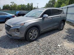 Hyundai Santa fe Limited salvage cars for sale: 2020 Hyundai Santa FE Limited