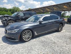 Salvage cars for sale from Copart Cartersville, GA: 2018 BMW 750 XI