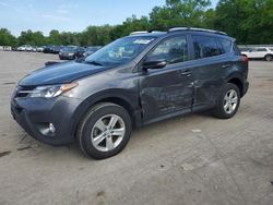 Salvage cars for sale from Copart Ellwood City, PA: 2014 Toyota Rav4 XLE