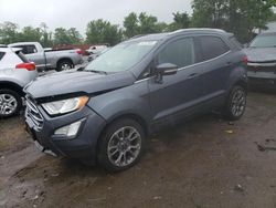 Salvage cars for sale from Copart Baltimore, MD: 2018 Ford Ecosport Titanium
