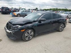 Salvage cars for sale at Indianapolis, IN auction: 2017 Honda Civic EX