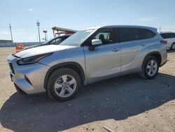 Salvage cars for sale at Greenwood, NE auction: 2022 Toyota Highlander L