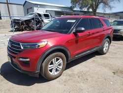 Salvage cars for sale at Albuquerque, NM auction: 2021 Ford Explorer XLT