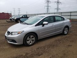 Vehiculos salvage en venta de Copart Elgin, IL: 2014 Honda Civic LX
