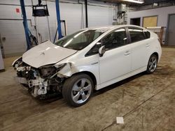 Salvage cars for sale at Wheeling, IL auction: 2013 Toyota Prius