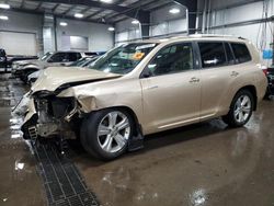 Salvage cars for sale at Ham Lake, MN auction: 2009 Toyota Highlander Limited