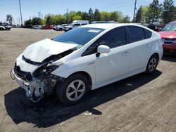 Salvage cars for sale from Copart Denver, CO: 2013 Toyota Prius