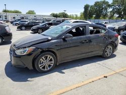 Salvage cars for sale at Sacramento, CA auction: 2018 Hyundai Elantra SEL