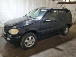 Salvage cars for sale at Ebensburg, PA auction: 2003 Mercedes-Benz ML 350