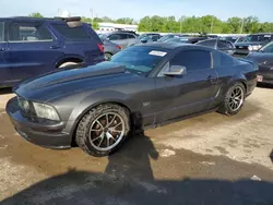 Salvage cars for sale at Louisville, KY auction: 2007 Ford Mustang GT