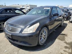 Salvage cars for sale at Martinez, CA auction: 2007 Infiniti G35