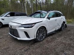 Salvage cars for sale at Bowmanville, ON auction: 2023 Lexus RX 350H Base