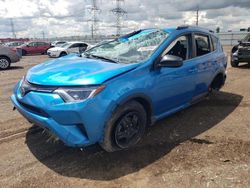 Salvage cars for sale from Copart Elgin, IL: 2017 Toyota Rav4 LE