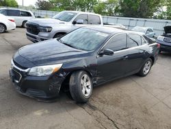 Salvage cars for sale at Moraine, OH auction: 2015 Chevrolet Malibu 1LT