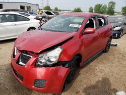 Salvage cars for sale at Elgin, IL auction: 2010 Pontiac Vibe