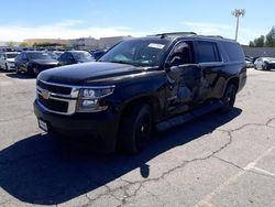 Chevrolet Suburban k1500 lt salvage cars for sale: 2017 Chevrolet Suburban K1500 LT