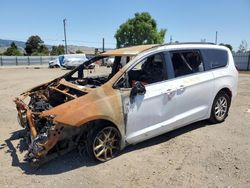 Salvage cars for sale at San Martin, CA auction: 2021 Chrysler Voyager LXI