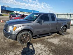 Salvage cars for sale at Woodhaven, MI auction: 2014 Ford F150 Super Cab