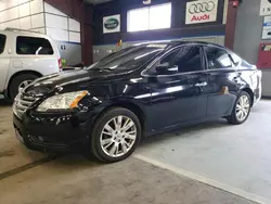 Salvage cars for sale at East Granby, CT auction: 2015 Nissan Sentra S