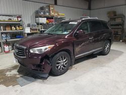 Salvage cars for sale from Copart Chambersburg, PA: 2013 Infiniti JX35