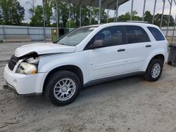 Salvage cars for sale at Spartanburg, SC auction: 2009 Chevrolet Equinox LS