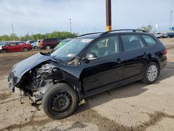 Salvage cars for sale at Woodhaven, MI auction: 2014 Volkswagen Jetta S