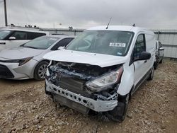 Salvage trucks for sale at Haslet, TX auction: 2020 Ford Transit Connect XL