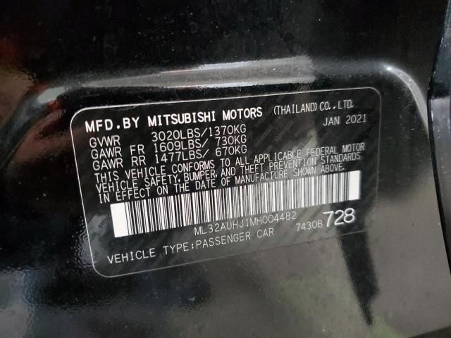 2021 Mitsubishi Mirage ES