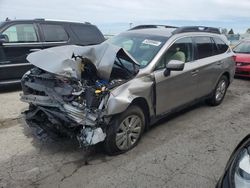 Salvage cars for sale at Dyer, IN auction: 2017 Subaru Outback 2.5I Premium