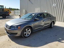 Salvage cars for sale from Copart Franklin, WI: 2014 Volkswagen Passat SE
