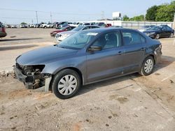 Salvage cars for sale at Oklahoma City, OK auction: 2016 Volkswagen Jetta S