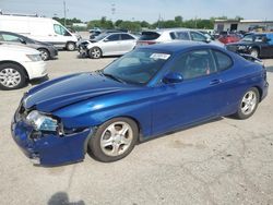 Hyundai Tiburon salvage cars for sale: 2000 Hyundai Tiburon