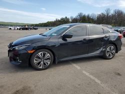 Salvage cars for sale at Brookhaven, NY auction: 2016 Honda Civic EXL