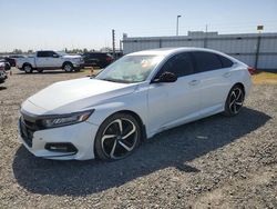 Salvage cars for sale at Sacramento, CA auction: 2019 Honda Accord Sport